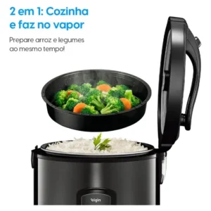 Elgin Visio Glass Panela De Arroz Elétrica 5 Xícaras 400w - Imagem 3