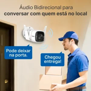 TP-Link Tapo C320WS Câmera de Segurança Wifi 2K QHD Colorida IP66 - Imagem 9