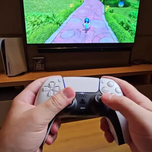 Controle Joystick Sem Fio Sony Playstation Dualsense Branco - Imagem 2