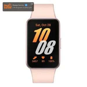 Smartwatch Samsung Galaxy Fit3 Display 1.6" Rosé - Imagem 1