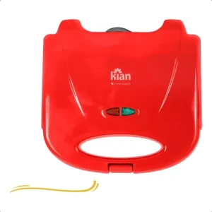 Sanduicheira Grill Vermelha 750w Kian Cor Vermelho - Imagem 3