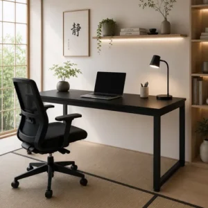 Mesa Para Pc Gamer Industrial 150cm Com Estrutura Em Aço - Imagem 7