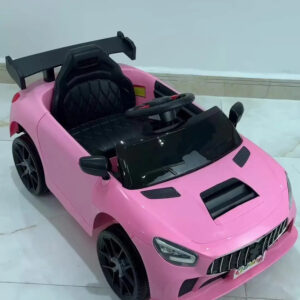 Carrinho Elétrico Infantil Rosa 12V Bribri Blush Racer com Controle Remoto - Imagem 2