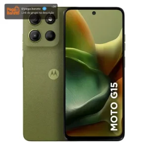 Smartphone Motorola Moto G15 256gb 12gb 4GB RAM 8GB RAM Boost Camera 50mp Verde - Imagem 1
