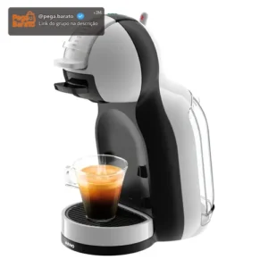 Cafeteira Nescafé Dolce Gusto Mini Me Cinza E Preta 110v Cor Preto - Imagem 1