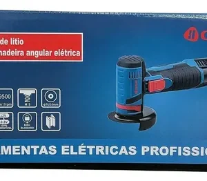 Esmerilhadeira Lixadeira Angular Serra 2 Bateria 8 Disco Top - Imagem 10