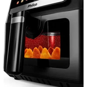 Air Fryer Philco 6,5L Visor Glass e Redstone 1700W PAF65A - Imagem 9