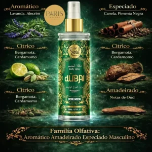 Body Splash Arabe C/4un 200ml Perfume Masculino De Luxo - Imagem 6