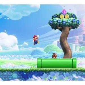 Console Nintendo Switch Oled Nintendo Bundle Super Mario Bros Wonder 3 Meses Nintendo Switch Online 64gb Branco - Imagem 3