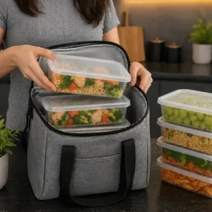 Kit 10 Potes 500ml Bpa Free Freezer Microondas Reutilizável - Imagem 9