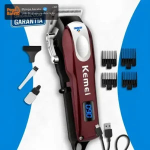 Máquina Profissional Para Cabelos - Sem Fio - Kemei Km-2606 - Imagem 1