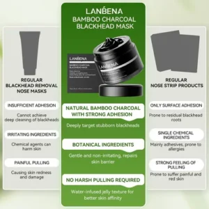Lanbena 3.0 Máscara Facial Removedora De Cravos 30g Charcoal - Imagem 9