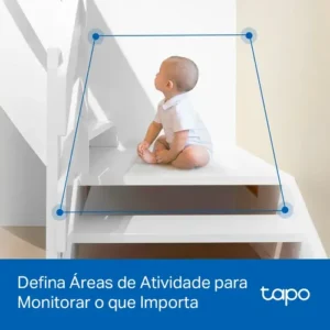 TP-Link Tapo C206 Câmera de Segurança Wifi 1080P 360° Colorida IP65 - Imagem 9