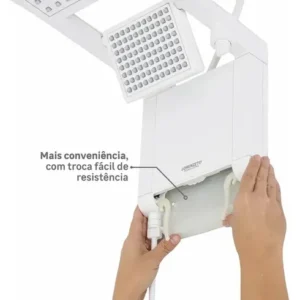 Chuveiro Eletrônico Lorenzetti Acqua Duo Ultra 220V 7800W Branco - Imagem 9
