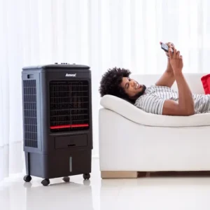 Climatizador De Ar Amvox Umidifica E Ventila 18l Preto - Imagem 6