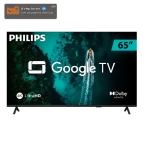 Smart Tv Philips Led 65 4k Wi-fi Google Tv 65pug7419/78 - Imagem 1