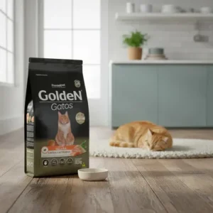 Ração Golden Gatos Adultos Castrados Salmão 10kg - Imagem 3
