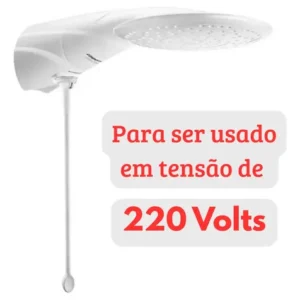 Chuveiro ducha Advanced eletronica 7.5 Kw 220 Volts Lorenzetti - Imagem 5