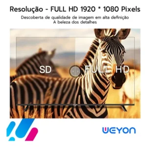 Smart Tv De 40 Weyon 40wdsnmx Com Tela Led Full Hd - Preto - Imagem 6