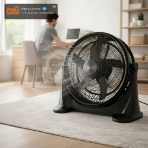 Ventilador Circulador Ar Forte Silencioso Forte Turbo 40cm - Imagem 1