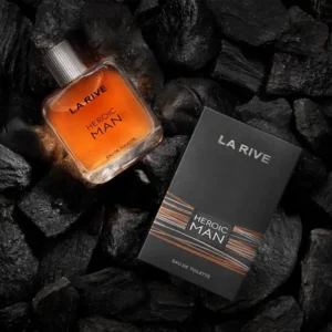 Perfume Heroic Man La Rive Masculino 100ml Eau De Toilette Amadeirado - Imagem 3