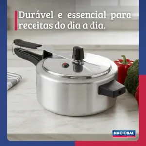 Panela De Pressão Fechamento Interno 3l Polido Nacional - Imagem 4