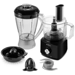 Multiprocessador britânia Bmp900 1000w 3 em 1 inox Preto - Imagem 7