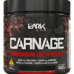 Pre Treino Carnage Pink Lemonade 450g com Creatina Dark Lab - Imagem 3