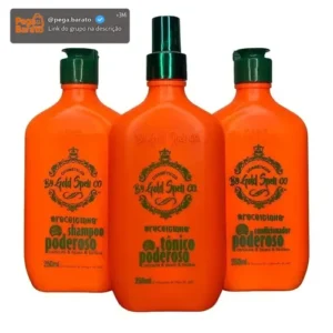Promoção Combo Poderoso (shampoo+cond+tônico) Combo Oficial - Imagem 1
