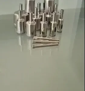 Jogo Com 15 Brocas Diamantadas 6-50mm Vidro Ceramica Piso MFL - Imagem 2