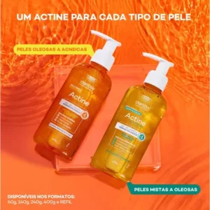 Gel de Limpeza Facial Darrow Actine Pele Oleosa e Acneica Refil 300g - Imagem 4