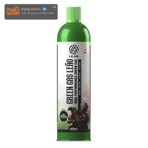 Green Gas Com Silicone Para Pistola Airsoft Gbb Leão - Imagem 1