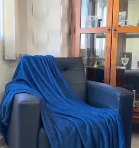 Cobertor Manta Microfibra Casal Super Macio Quentinho Toque Aveludado Hotel Luxo Confortável Premium Cor Cinza - Imagem 2