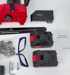 Motosserra Elétrica Brushless 16 Polegadas 2 Bateria 1600w - Imagem 2