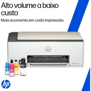 Impressora multifuncional HP Smart Tank 583 Colorida 1 USB 2.0 de alta velocidade (dispositivo); 1 porta Wi-Fi 802.11b/g/n; 1 Wi-Fi Direct -100 a 240 VCA - Imagem 8
