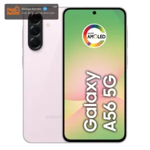 Celular Samsung Galaxy A56 5g 256gb 8gb Ram Rosa - Imagem 1
