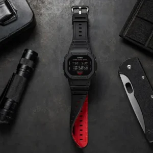 Relógio Casio G-shock Masculino Digital Dw-5600uhr-1dr - Imagem 6