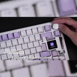 Teclado Mecânico Sem Fio Attack Shark X85pro 75% Tela Tft - Imagem 2