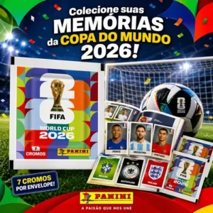 Kit Com 10 Envelopes 3o Lote 70 Cromos Copa Do Mundo Fifa 26 - Imagem 2