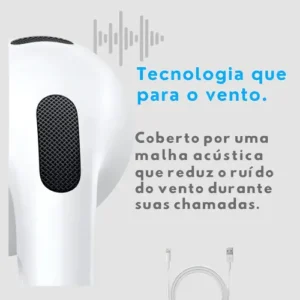 Fone De Ouvido Bluetooth 5.4 Compatível Iphone Airpods - Imagem 9