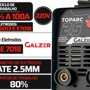 Máquina Solda Inversora 120a Mma Lixadeira 115mm Acessórios - Imagem 9