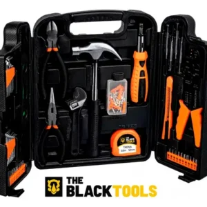 Kit Jogo De Ferramentas 129 Peças Com Jogo De 40 Soquetes Chaves E Kit 300 Peças Brocas E Buchas The Black Tools - Imagem 10