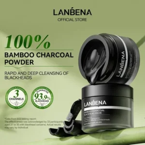 Lanbena 3.0 Máscara Facial Removedora De Cravos 30g Charcoal - Imagem 5