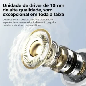 Fone De Ouvido Sem Fio Eletro Mex 90 Pro Bluetooth 6.0 - 30h De Reprodução Resistência, Tela Colorida Inteligente Cancelamento De Ruído Preto - Imagem 7