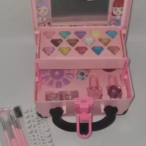 Kit Maquiagem Infantil Maleta Menina Completa Lavável - Imagem 3