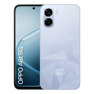 Smartphone Oppo A6t 5g 256gb, 24gb Ram (8gb + 16gb Virtual Ram), Bateria gigante de 6500 mAh, AI Câmera 50MP, Tela 120Hz, NFC, IP64 - Azul Cristal - Imagem 1