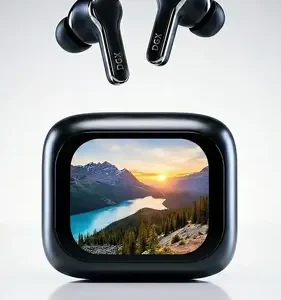 Fone De Ouvido Sem Fio Bluetooth Anc E Enc Earphone Dgx Cancelamento De Ruído Smart Case Com Tela TouchScreen - Imagem 10