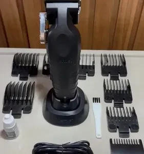 Kit Maquina Cortar Cabelo Kemei Profissional + Acessórios - Imagem 2