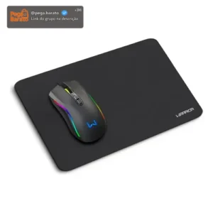 Kit Mouse 3600DPI 7 Botões RGB e Mousepad Armory Warrior - MO396 - Imagem 1