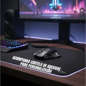 Mouse Gamer X11 Attack Shark Tri Mode 22000dpi Paw3311 Dock Cor Preto - Imagem 7